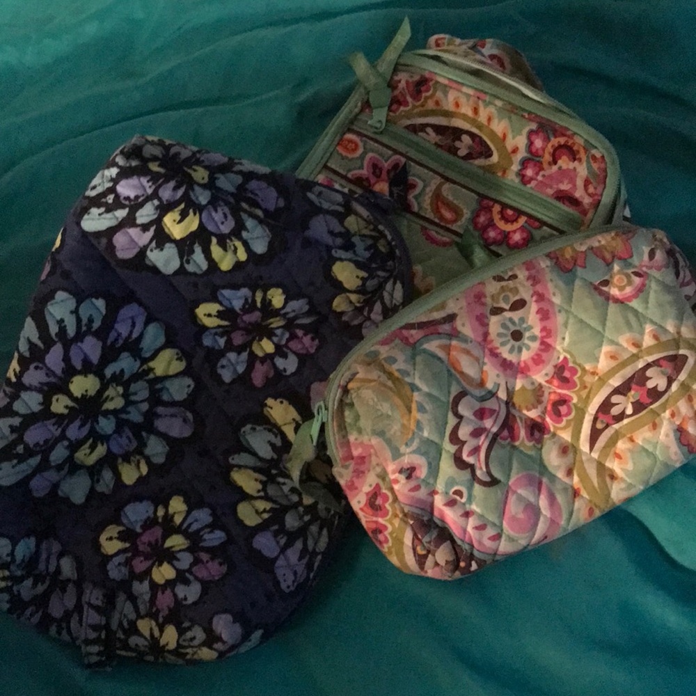Vera Bradley lunchbox and large and small bag